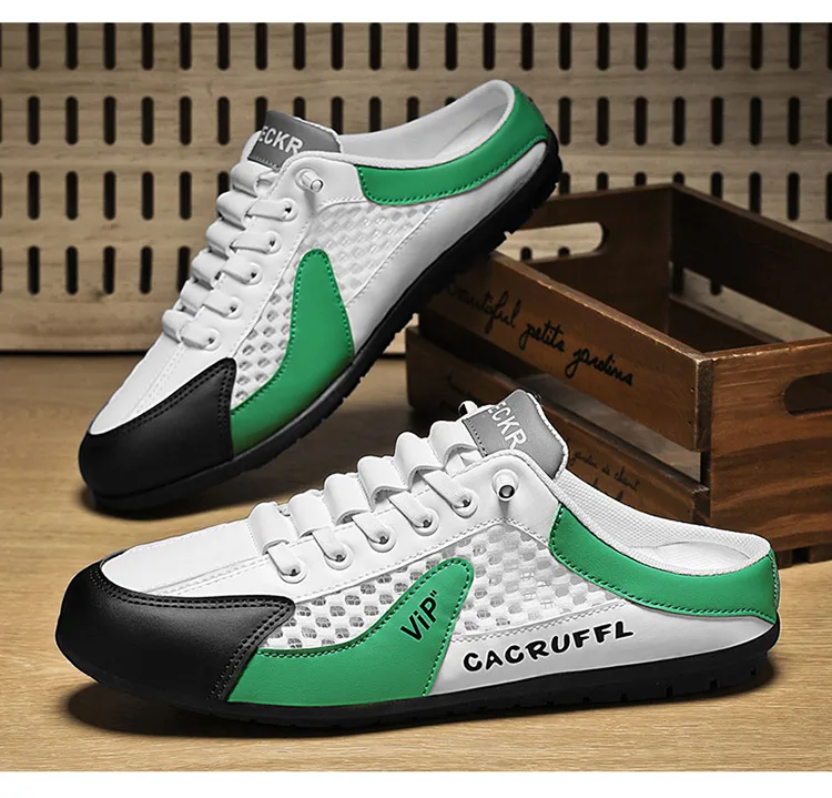 2025 New Men's Casual Slip-Ons - Durable, Comfortable, Breathable & Stylish Half-Slippers - Image 5