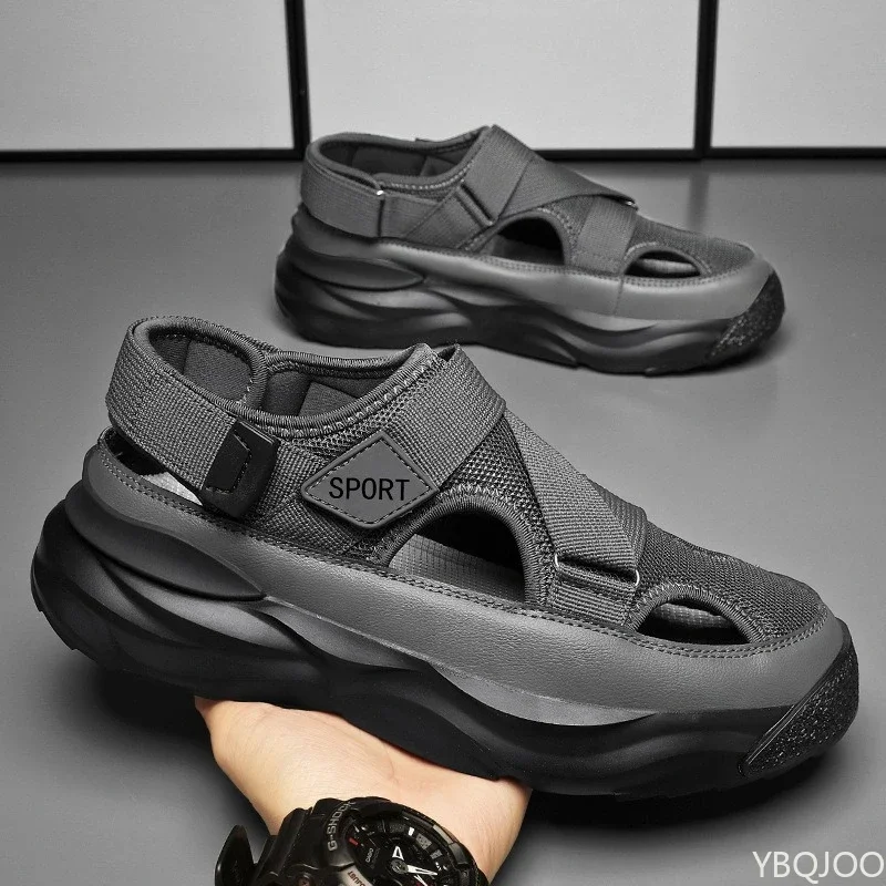 Men's summer outdoor sports anti slip wear-resistant sandals comfortable anti slip thick sole lightweight outdoor hiking shoes - Image 2