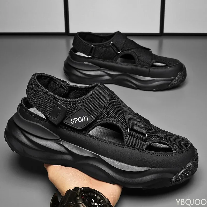 Men's summer outdoor sports anti slip wear-resistant sandals comfortable anti slip thick sole lightweight outdoor hiking shoes - Image 4