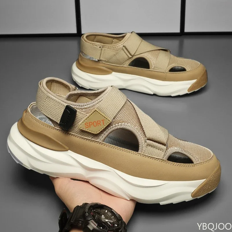 Men's summer outdoor sports anti slip wear-resistant sandals comfortable anti slip thick sole lightweight outdoor hiking shoes - Image 3
