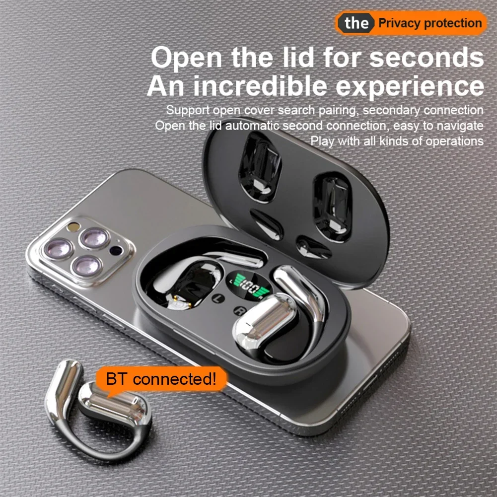 3-in-1 AI Translator Earbuds 144 Languages Noise Cancelling Bluetooth 5.3 Headset Instant Translator Smart Voice Real Time - Image 3