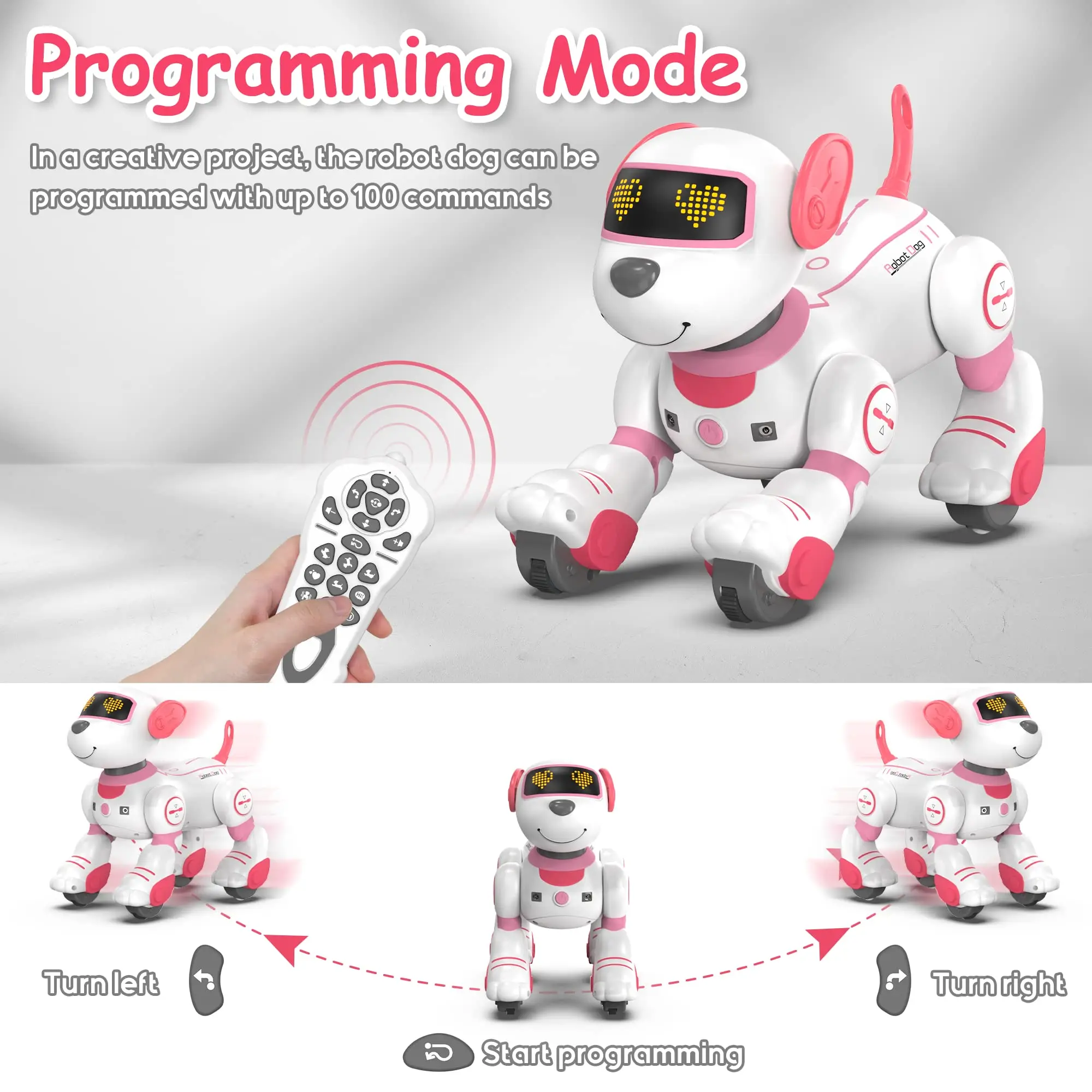 Intelligent Robot Dog Remote Control Electronic Sing Dance Follow Smart Interactive Stunt Music Toy Programmable Puppy Kid Gift - Image 4