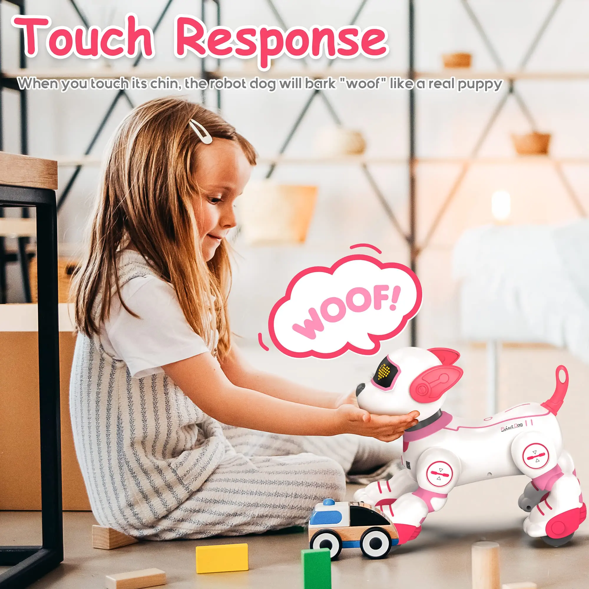 Intelligent Robot Dog Remote Control Electronic Sing Dance Follow Smart Interactive Stunt Music Toy Programmable Puppy Kid Gift - Image 3