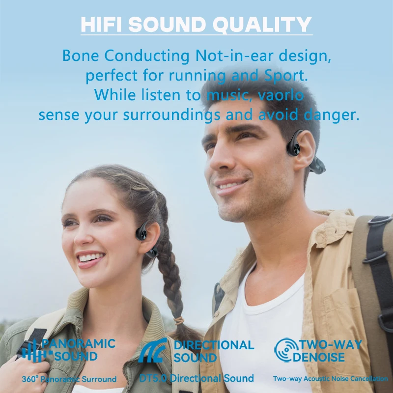 Bone Conduction Wireless Headphone IPX8 Waterproof Swimming Headset Bluetooth 5.4 32GB RAM MP3 Player HIFI Music Sports Earphone - Image 4