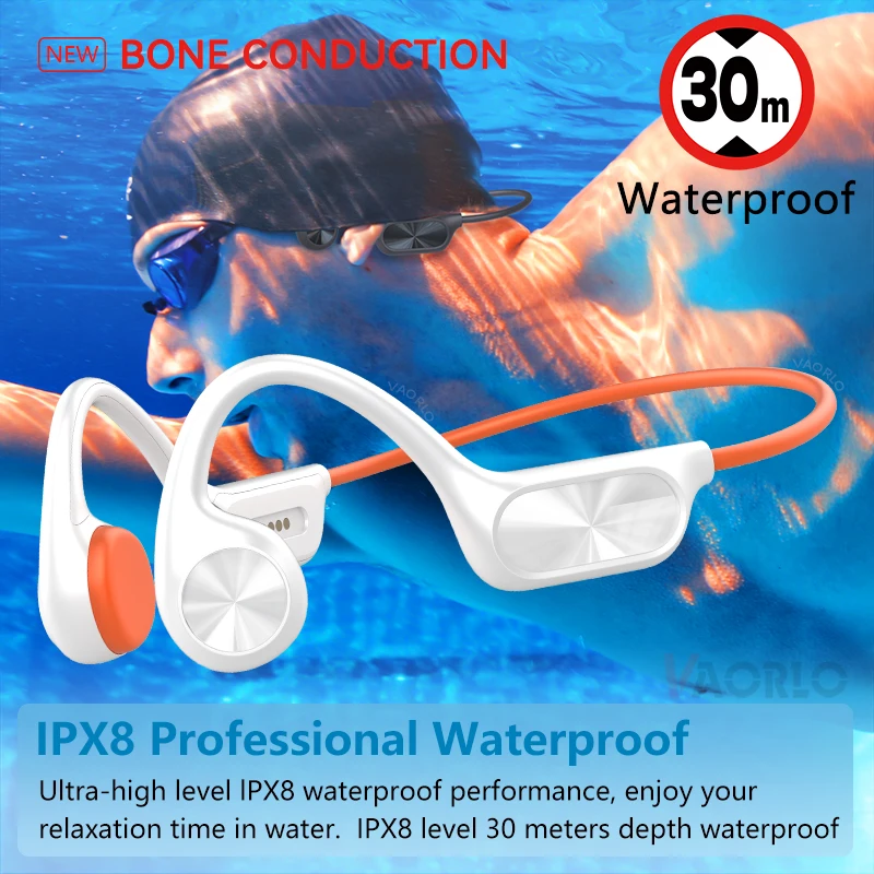 Bone Conduction Wireless Headphone IPX8 Waterproof Swimming Headset Bluetooth 5.4 32GB RAM MP3 Player HIFI Music Sports Earphone - Image 2