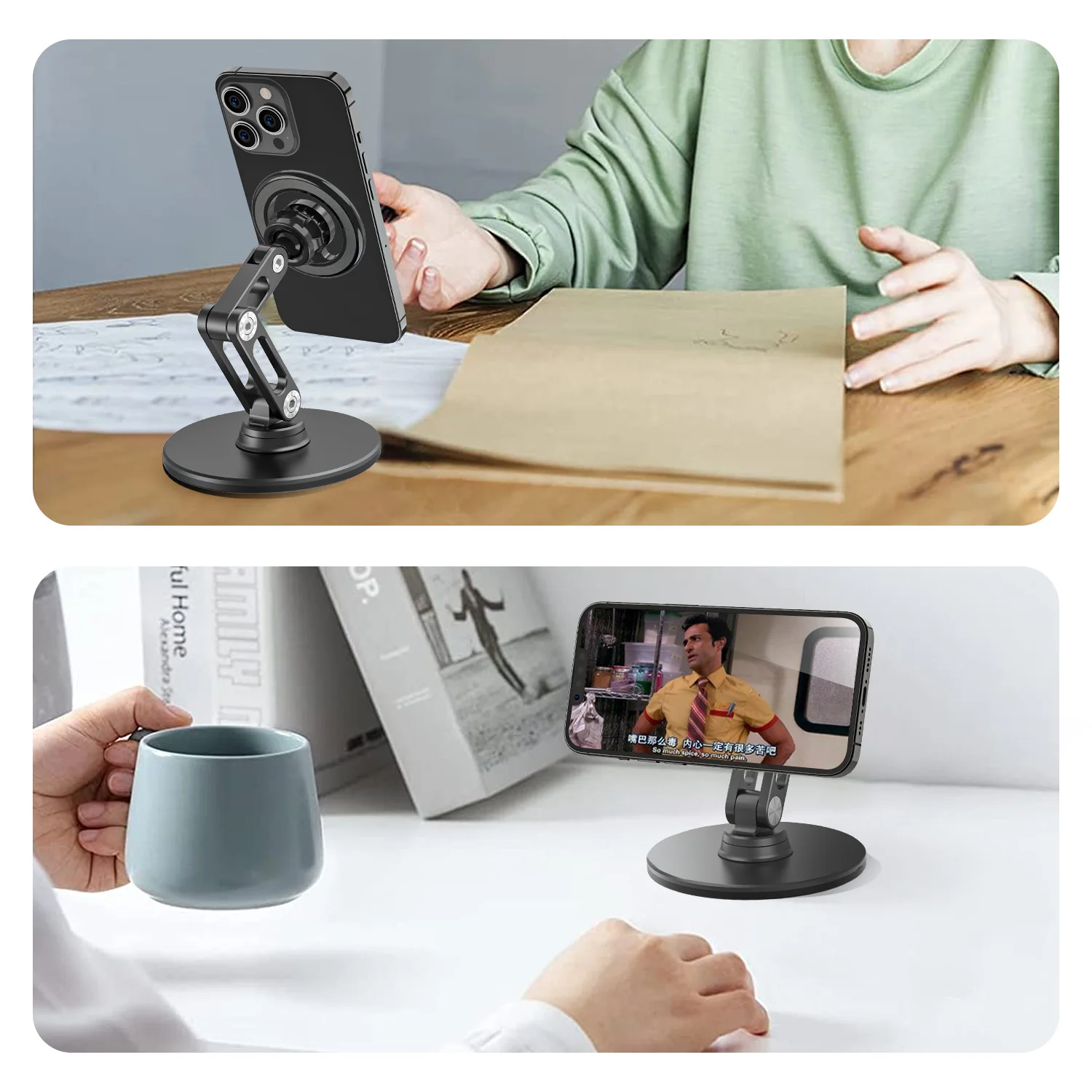 Magnetic Phone Holder Stand for Xiaomi Apple iPhone 12 13 14 Pro Max Samsung Cellphone Telephone Mobile Phone Support Accesories - Image 6