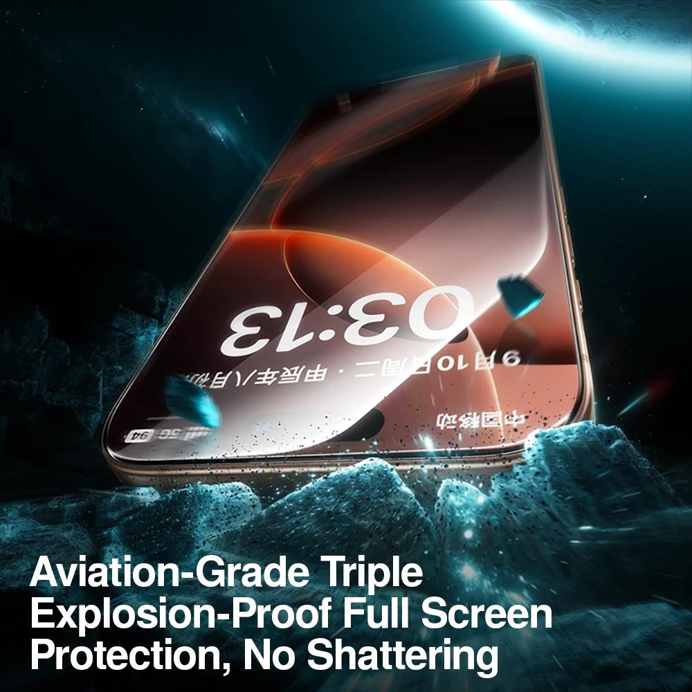 SmartDevil Hot-bending Screen Protector for iPhone 16 Pro Max 16 Pro Dust-free Cabin HD Tempered Glass Film for iPhone 15 14 13 - Image 6