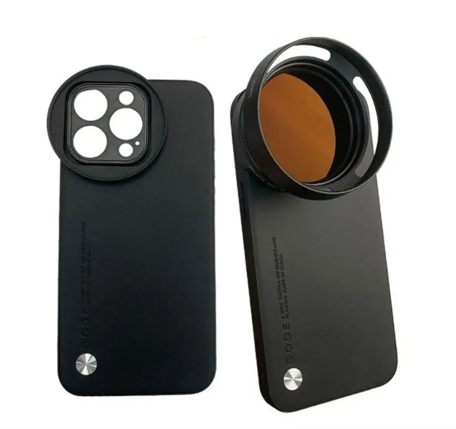 58MM Thread Filter Interface Phone Lens Case With Universal CPL UV FLD Filter For iPhone 12 13 14 15 Pro Max 16 Plus Pro Max - Image 6
