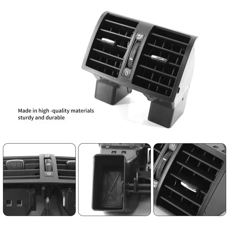 1TD819203 Car Air Conditioning Rear Vent for VW Touran Caddy 2004-2015 Air Conditioning A/C Air Vent Outlet - Image 4