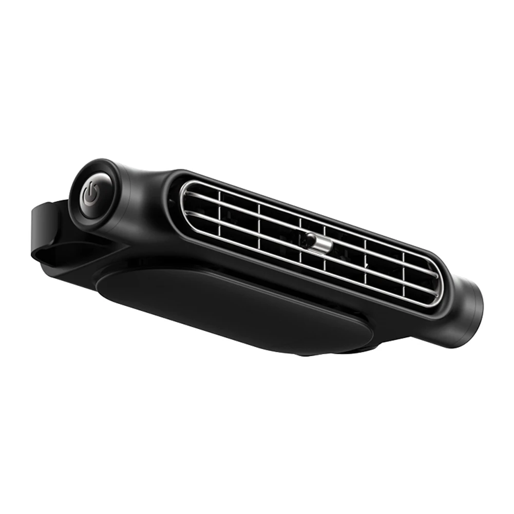 2-1pc Portable Car Seat Fan 3 Speeds Adjustable Car Seat Headrest Fan USB Powered Car Neck Cooler for Front Rear Seat Passenger - Image 3