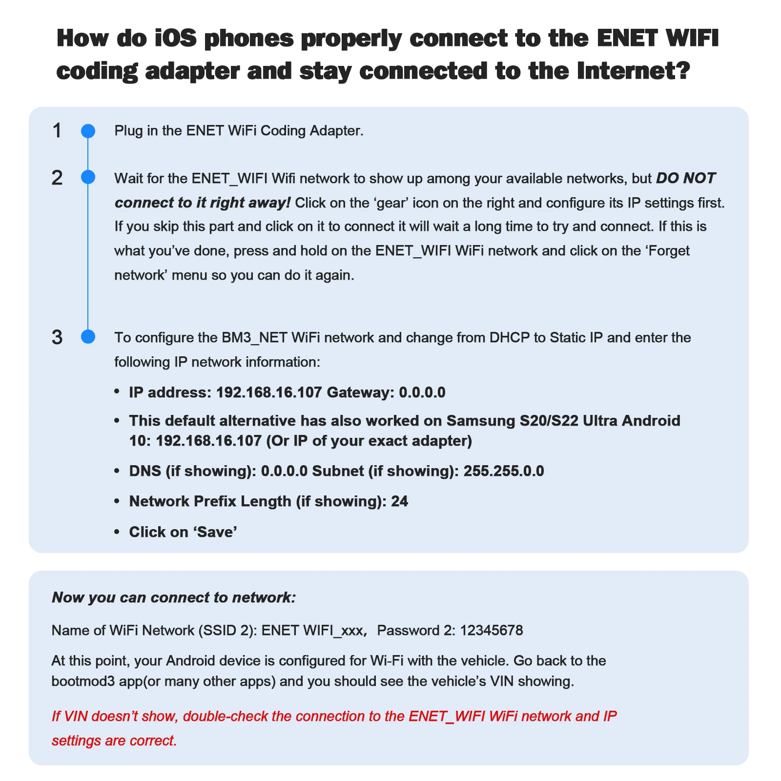 WiFi ENET Adapter For MHD/BimmerCode/BimmerLink OBD2 Adapter For F/G/I/Mini Serie ENET WiFi Coding Adapter Work with iOS/Android - Image 5