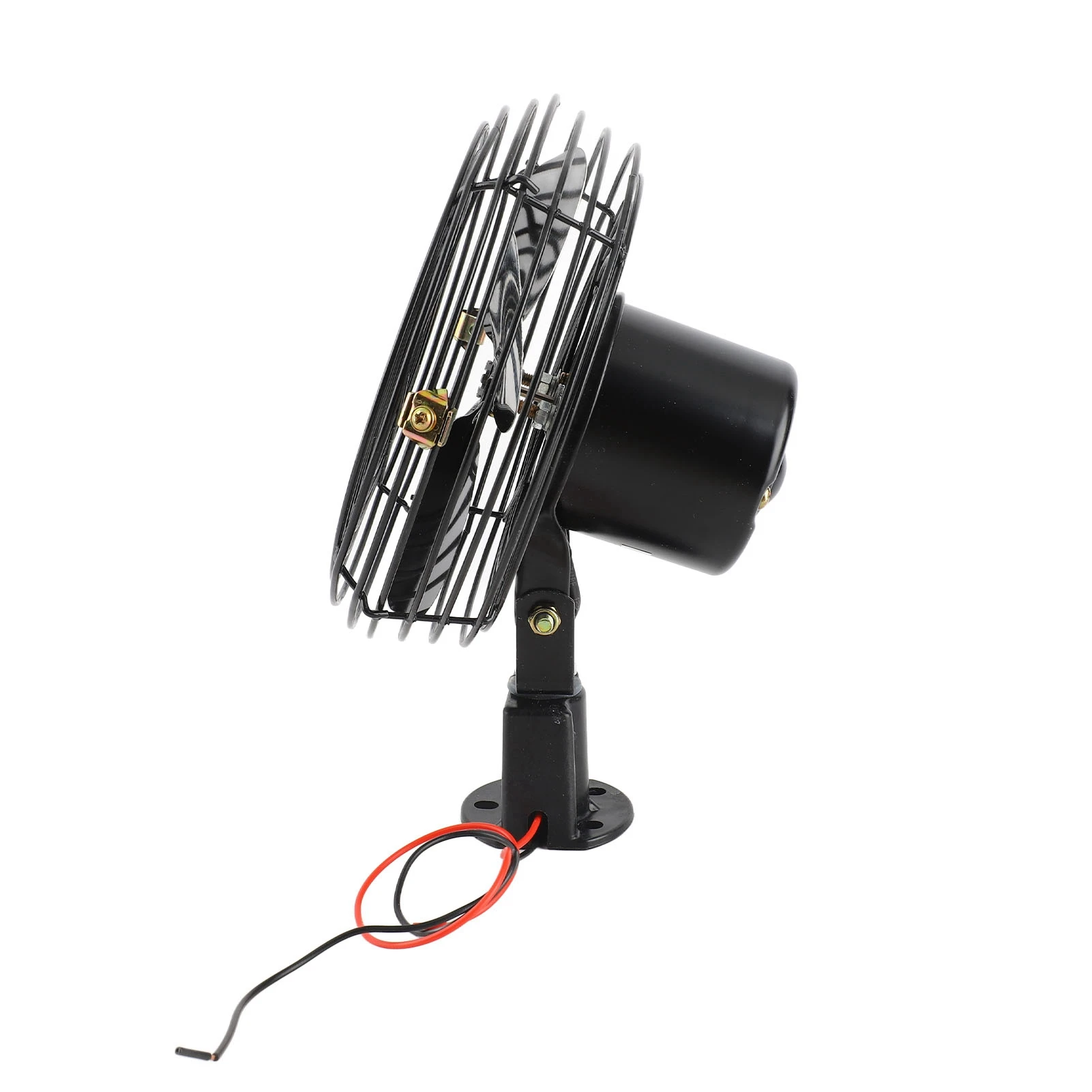 12V RV Cooling Fan Metal Car Fan 12V RV Cooling Fan with 2 Speed Heavy Duty Quiet Metal Car Fan for Truck RV Car Boat Bus - Image 6