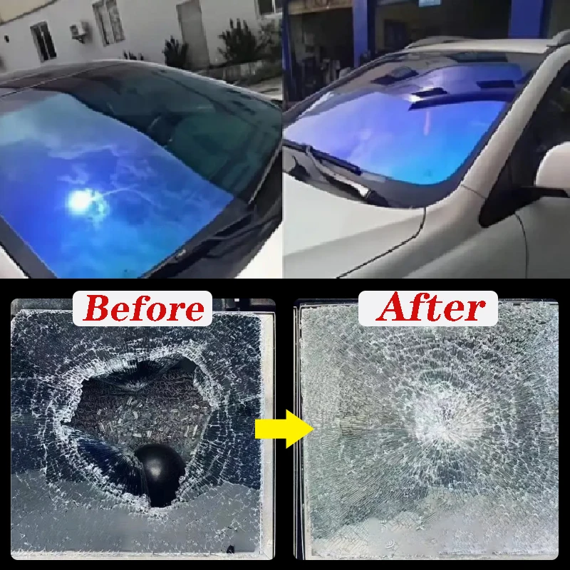 Width50/76/100cm 60% Blue Chameleon Film Car Window Color Chanage Tint Glass Sticker Solar Decorative Protective Foils - Image 5