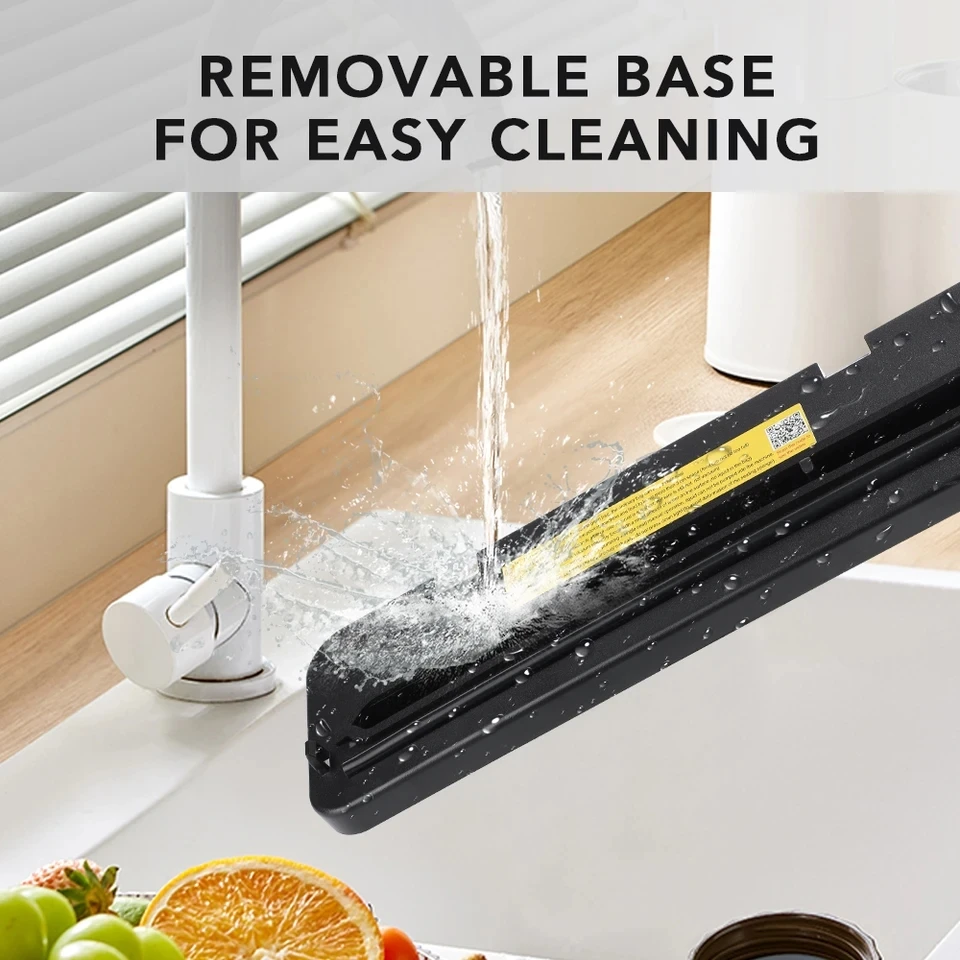 Electric Vacuum Sealer Food Storage Seal Touch Button Dry/Wet Built-in Cutter Kitchen Food Sealing Vacuum packaging machine - Image 6