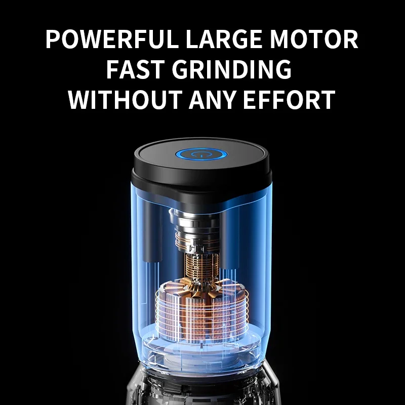 TINSOL multifunctional electric grinder adjustable coarseness, household spice grinder for Sichuan pepper sea salt, and pepper - Image 6