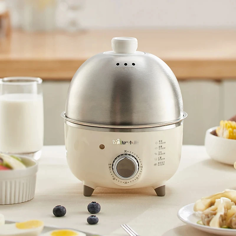 360W Electric Egg Boiler Breakfast Machine Multicooker Steamer Automatic Egg Cookers Home Egg Custard Steaming Cooker with Timer - Image 2