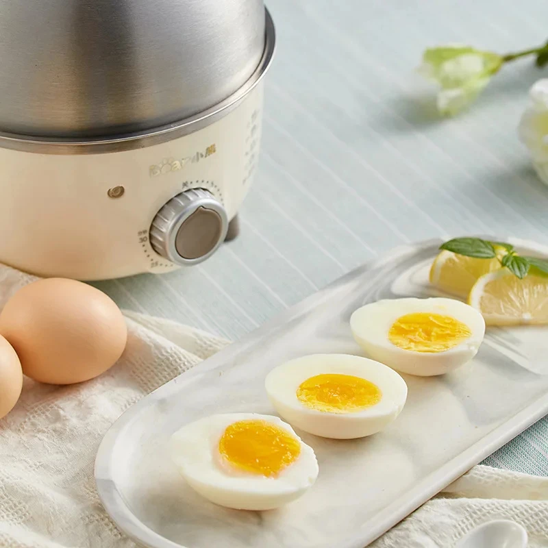 360W Electric Egg Boiler Breakfast Machine Multicooker Steamer Automatic Egg Cookers Home Egg Custard Steaming Cooker with Timer - Image 3