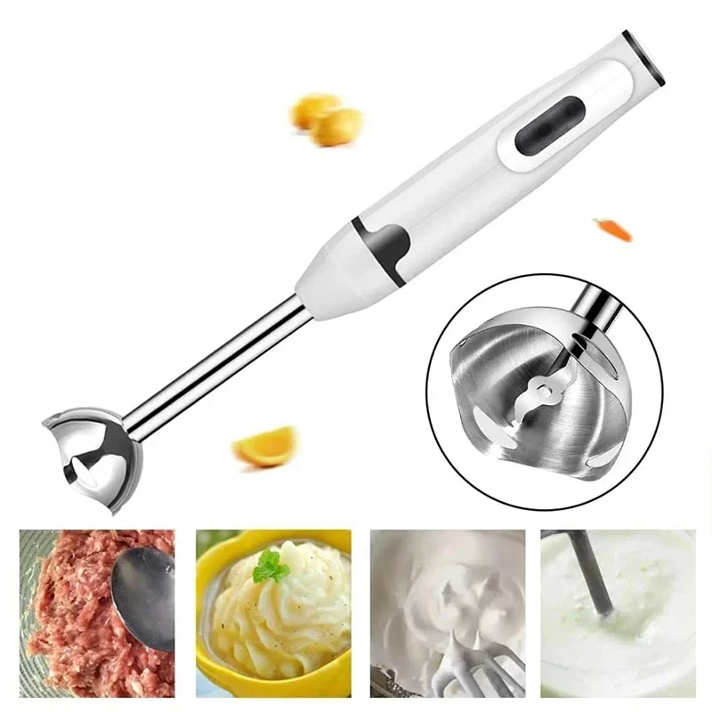 HOMEFISH Immersion Hand Stick Blender Electric Food Vegetable Grinder Handheld Stick Mixer for Smoothies Sauces - Image 3