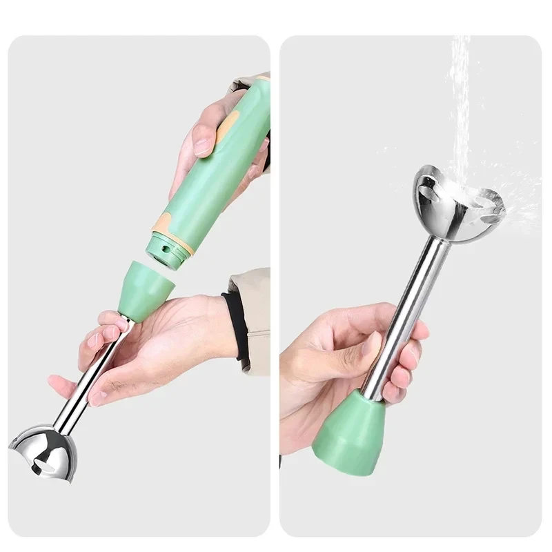 HOMEFISH Immersion Hand Stick Blender Electric Food Vegetable Grinder Handheld Stick Mixer for Smoothies Sauces - Image 4
