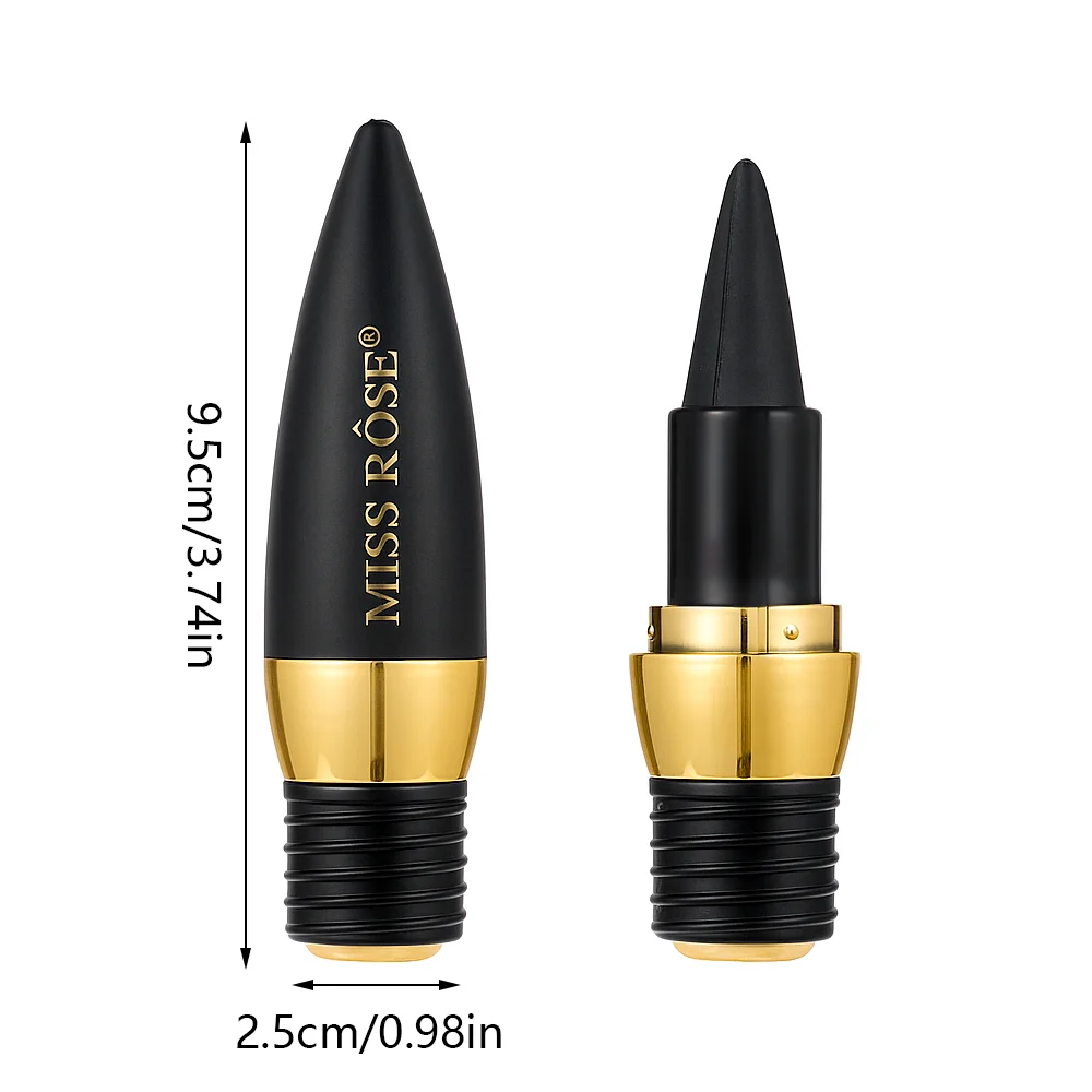 Creamy texture Eyeliner 1 Counts Easy Coloring Sweat Proof High Pier Pencil, Daily Makeup Accessories for Women - Image 6