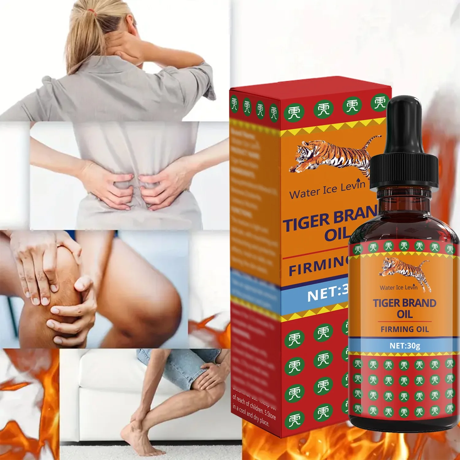 Tiger Balm Muscle Relaxation Massage Oil, Contains Vitamin E, Olive Blend, Deeply Moisturizing, Easy to Apply, Non-Greasy - Image 3