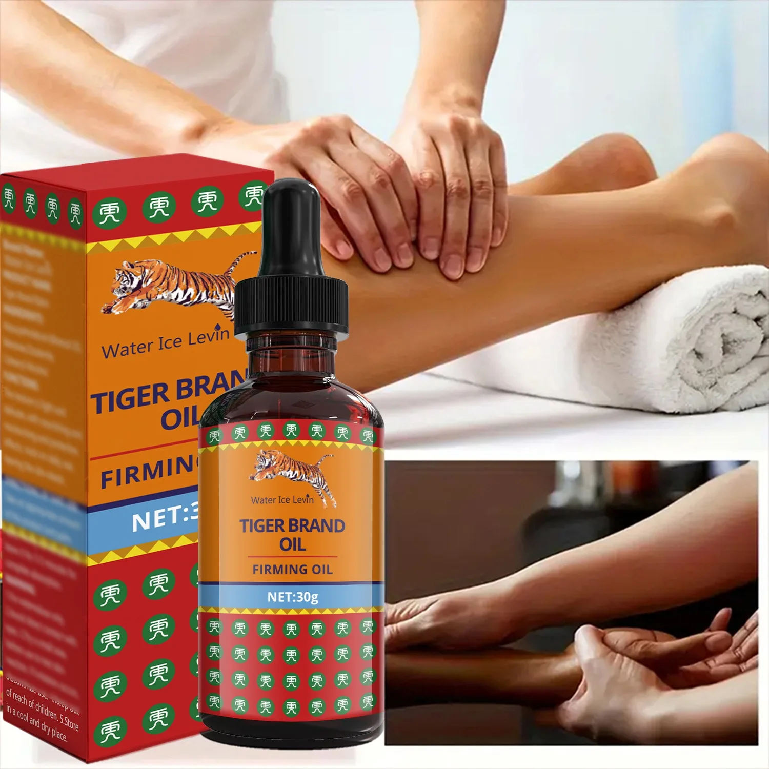 Tiger Balm Muscle Relaxation Massage Oil, Contains Vitamin E, Olive Blend, Deeply Moisturizing, Easy to Apply, Non-Greasy - Image 4