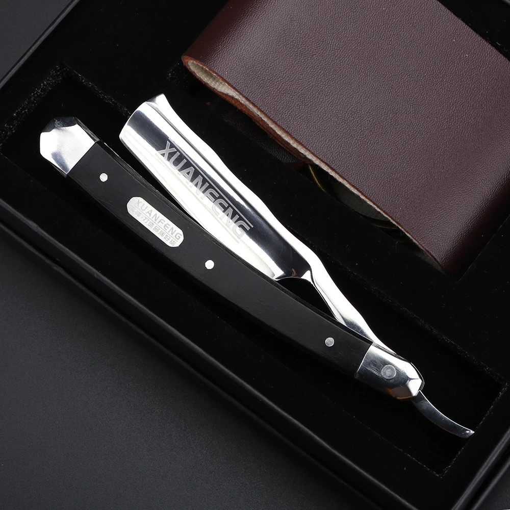 XUANFENG Folding Razor 440C Steel High Hardness Sharp Straight Razor Men's Razor