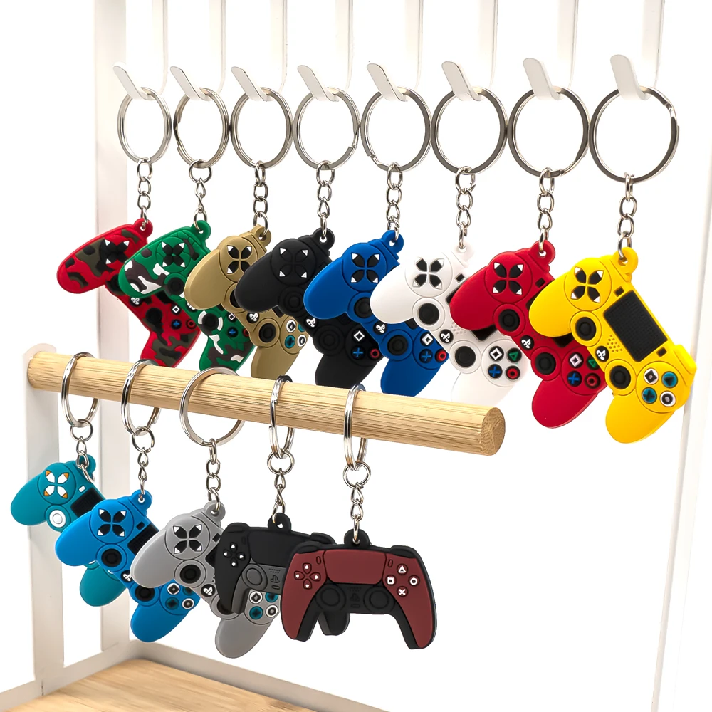 50PCS Keychain for Boys Men Gamepad Keyring Joystick Game Controller Key Accessories fit Handbag Key Pendant Friends Key Gifts - Image 3