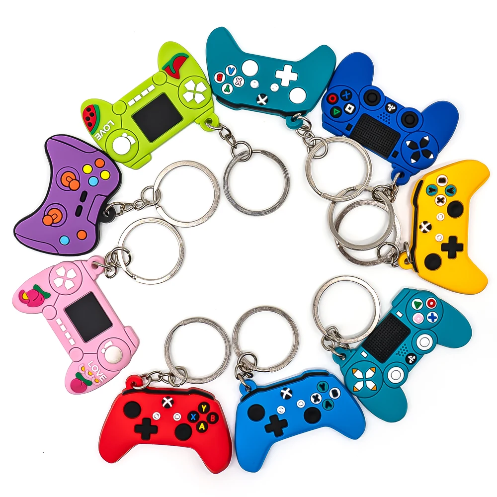 50PCS Keychain for Boys Men Gamepad Keyring Joystick Game Controller Key Accessories fit Handbag Key Pendant Friends Key Gifts - Image 2