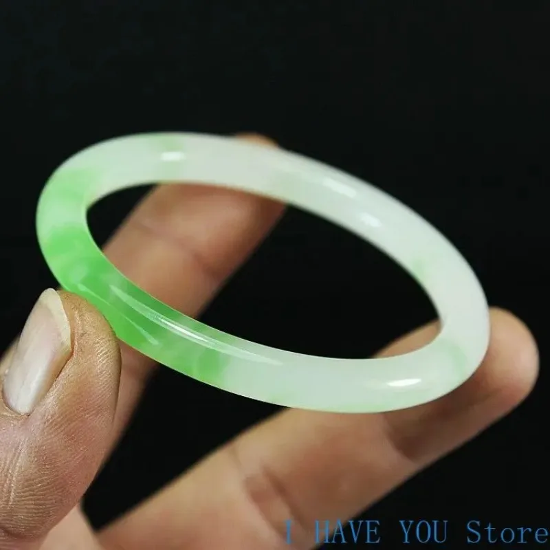 Natural Jade Bangle Women Gifts Men Fine Jewelry Jadeite Bangles Certified Genuine Jades Stone Bracelets Accessories Jewellery - Image 6
