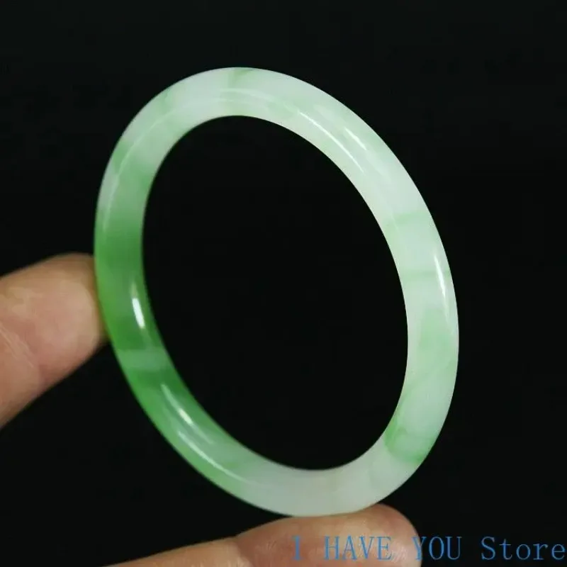 Natural Jade Bangle Women Gifts Men Fine Jewelry Jadeite Bangles Certified Genuine Jades Stone Bracelets Accessories Jewellery - Image 5