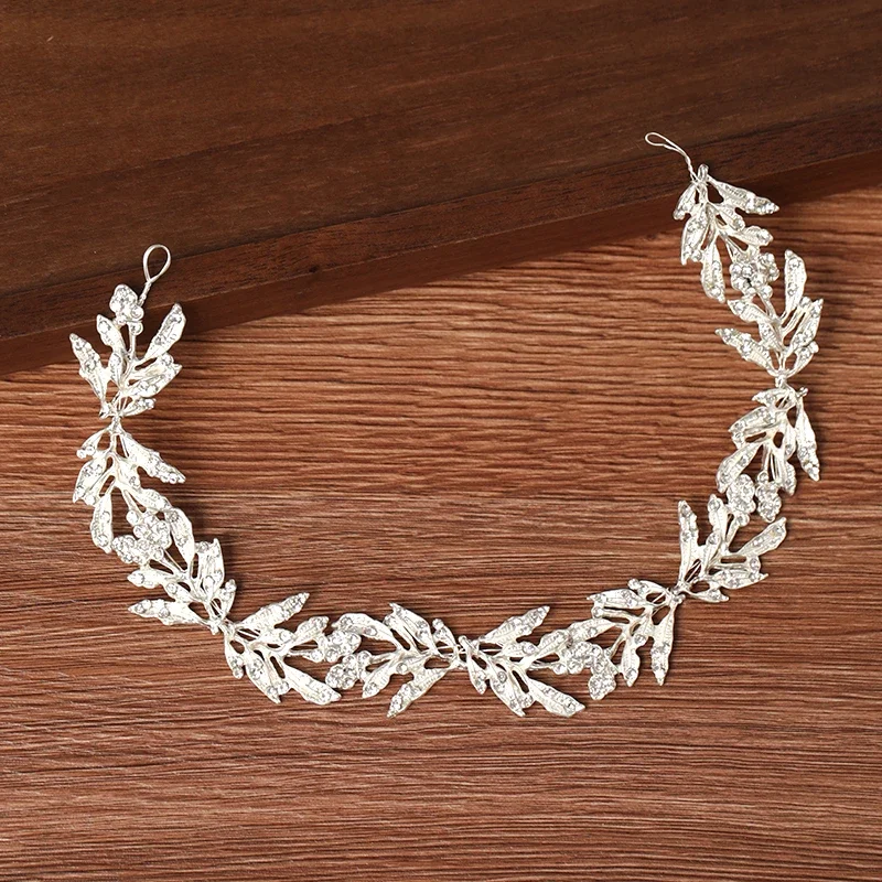 Women Headbands Hair Jewelry Wedding Hair Accessories For Women Rhinestone Pearl Headband Bride Tiara Hairbands Accessories - Image 5