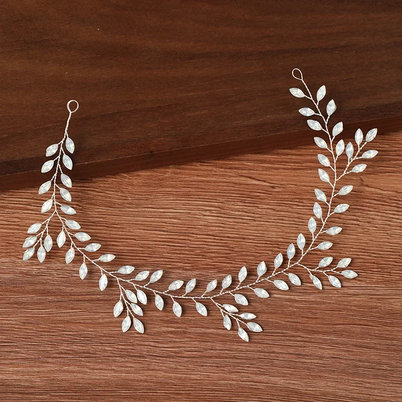 Women Headbands Hair Jewelry Wedding Hair Accessories For Women Rhinestone Pearl Headband Bride Tiara Hairbands Accessories - Image 3