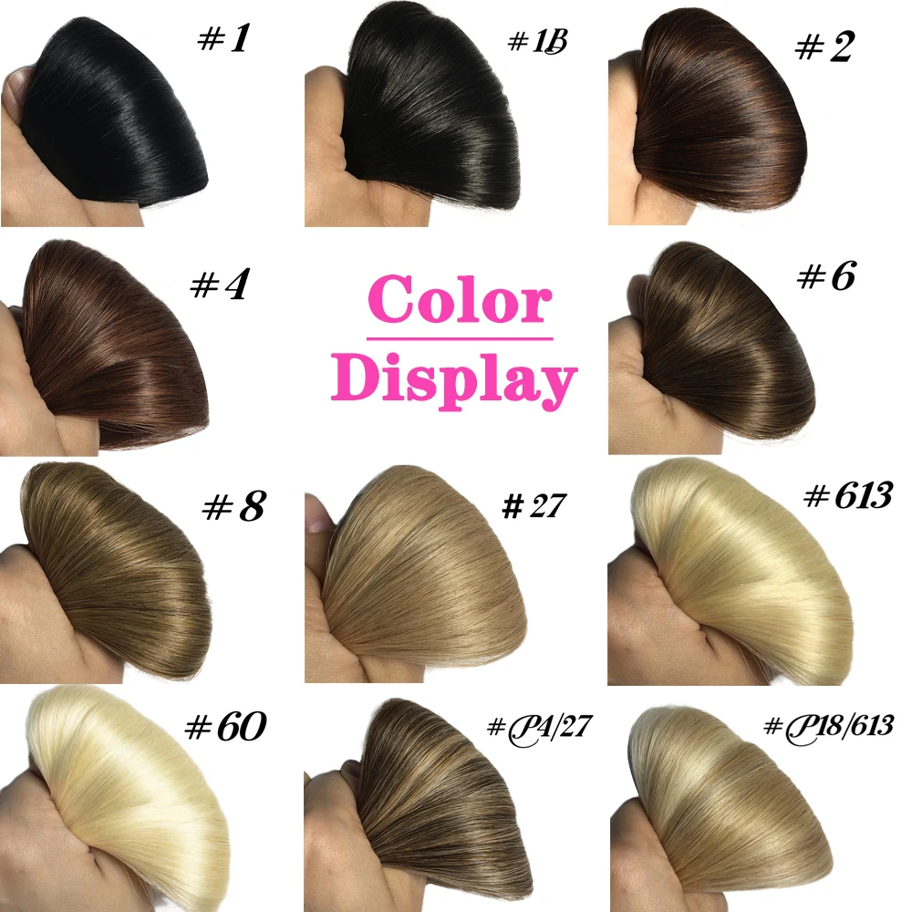 Tape In Straight Human Hair Extensions Brazilian Hair Adhesive Extensions Skin Weft Black Brown 100% Real Human Hair for Women - Image 6
