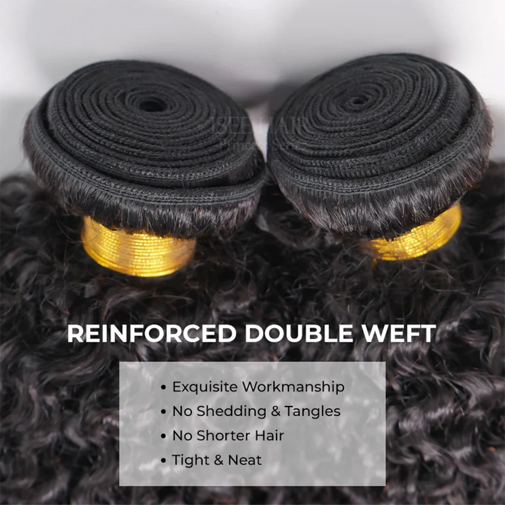 16A Indian Kinky Curly Hair Bundles 1/2/3 Bundles Deal Raw Unprocessed Human Hair Weave Tissage Cheveux Humain Hair Extensions - Image 4