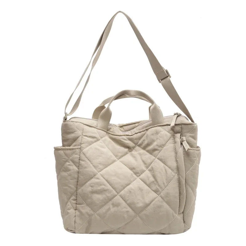 Large Capacity Mommy Bag for Women Totes Baby Diaper Nappy Bags Shoulder Cotton Ladies Maternity Shopping Bags - Image 6