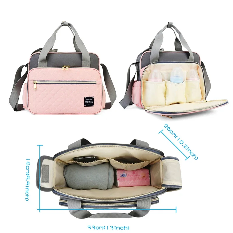 Diaper Bag Large Capacity Messenger Travel Bag New Style Waterproof Multifunctional Maternity Mother Baby Stroller Bags - Image 5