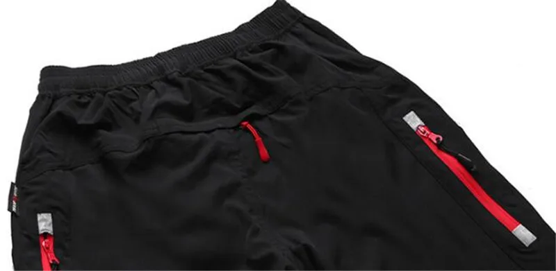 Cycling Pants Men Spring Summer Quick Drying Breathable Elasticity Sports Pant Reflective Trousers Outdoor Bicycle Cycling Pants