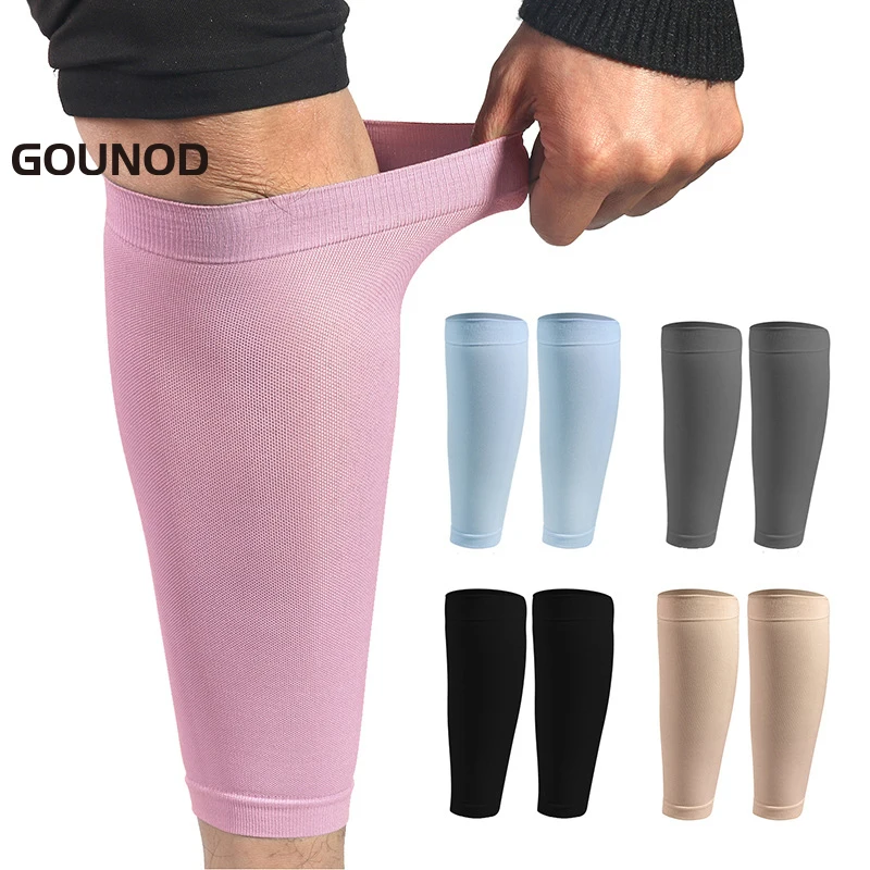 1pair/5 pair GOUNOD Men's and women's Calf support Compression Sleeve, Running Leg Socks Outdoor Sports Marathon