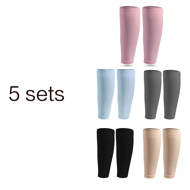 1pair/5 pair GOUNOD Men's and women's Calf support Compression Sleeve, Running Leg Socks Outdoor Sports Marathon - Image 2