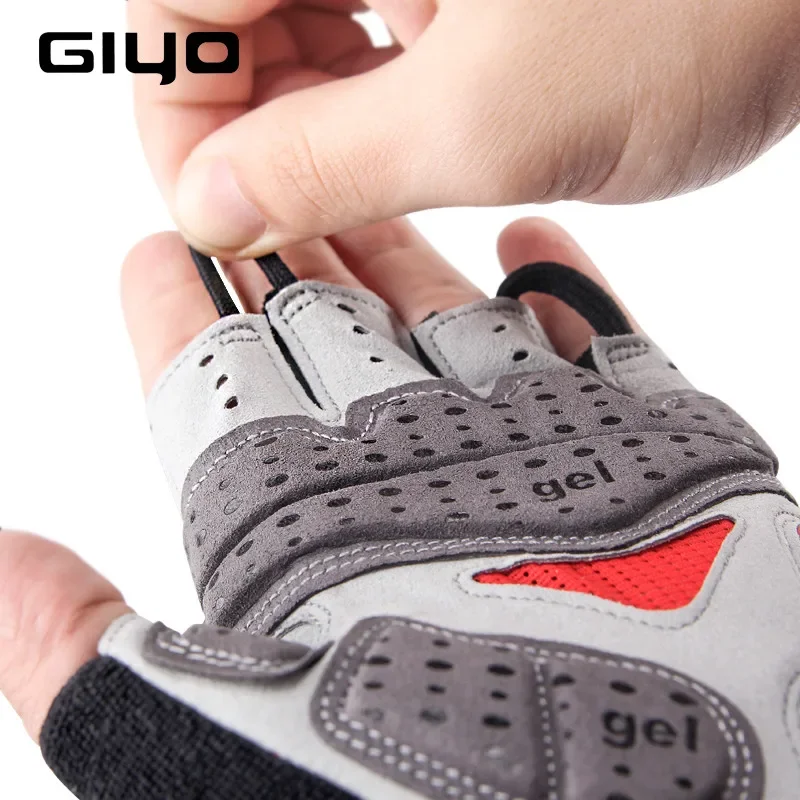Bicycle Gloves Half Finger Outdoor Sports Glove For Men Women Gel Pad Breathable MTB Road Racing Riding Cycling Equipment Gloves - Image 5
