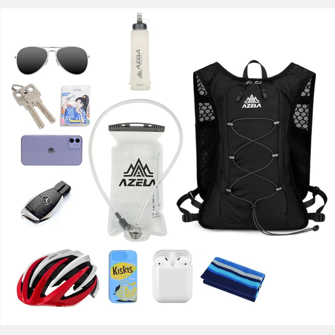 12L Outdoor Cycling Backpack Waterproof UltraLight Water Bag Hydration Pack for Hiking Running MTB Road Bike - Image 4