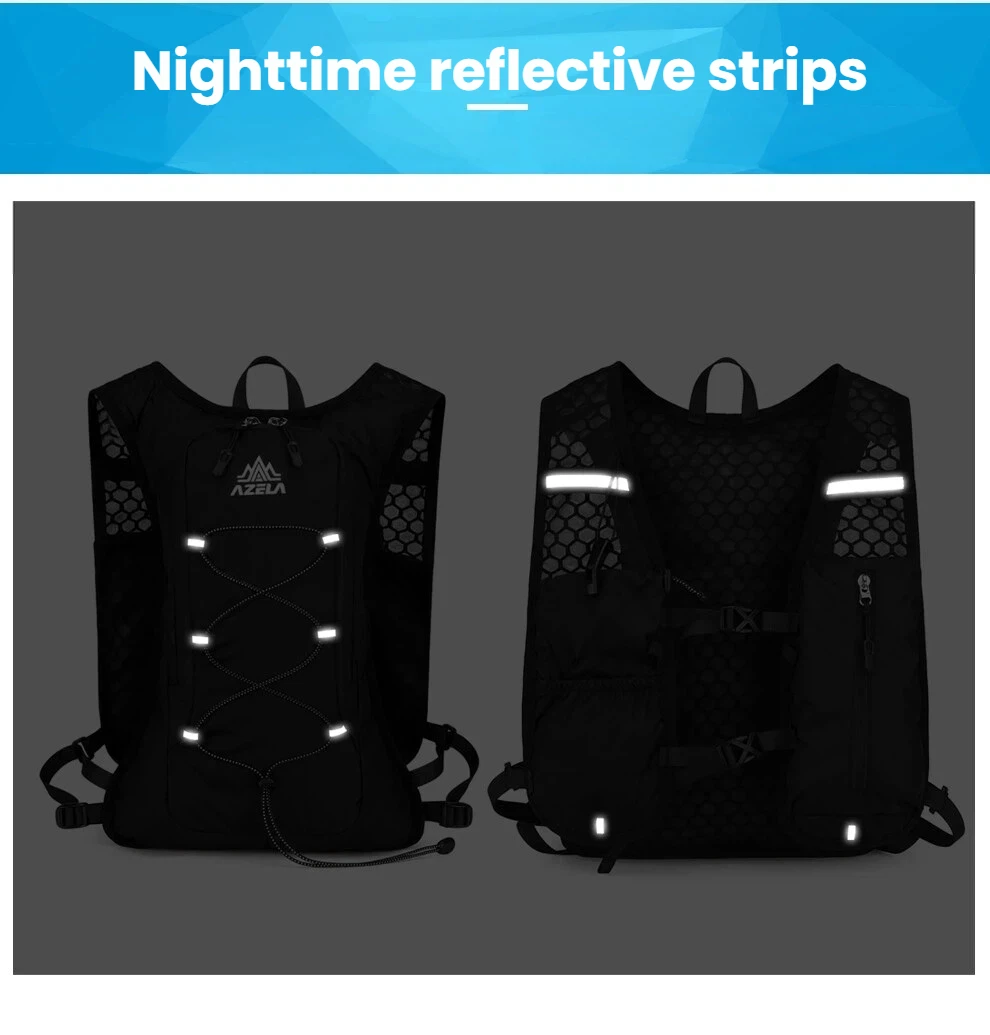 12L Outdoor Cycling Backpack Waterproof UltraLight Water Bag Hydration Pack for Hiking Running MTB Road Bike - Image 6