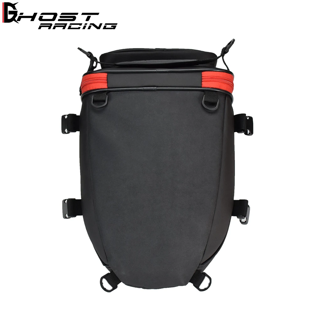 GHOST RACING Motorcycle Tail Tank Bag Waterproof Multifunction Backage Motobike 10L Storage Luggage Large Capacity Accessories - Image 2