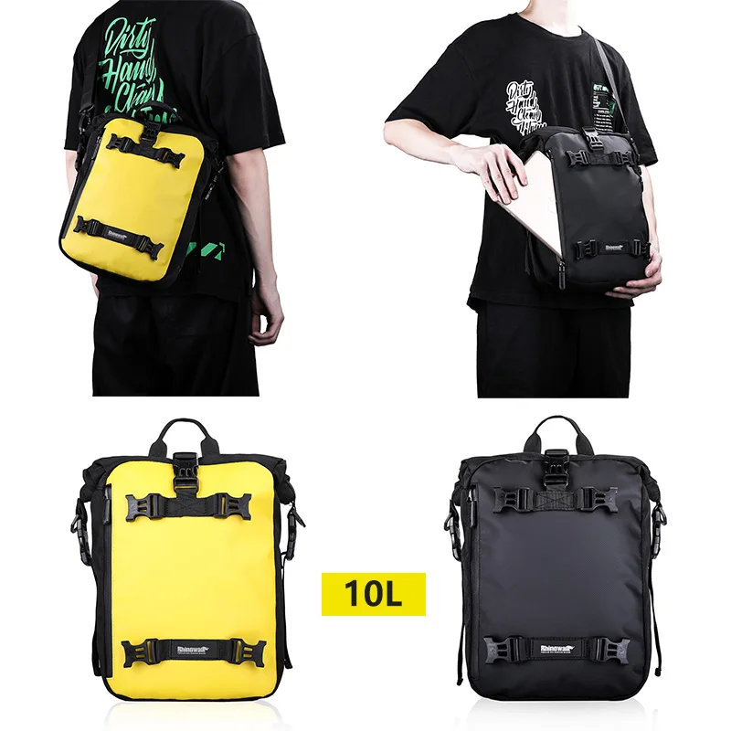 10L Or 20L Or 30L Motorcycle Rear Seat Bag Saddle Side Bag Luggage Pack MultiFunction Shoulder Bag Backpack - Image 6