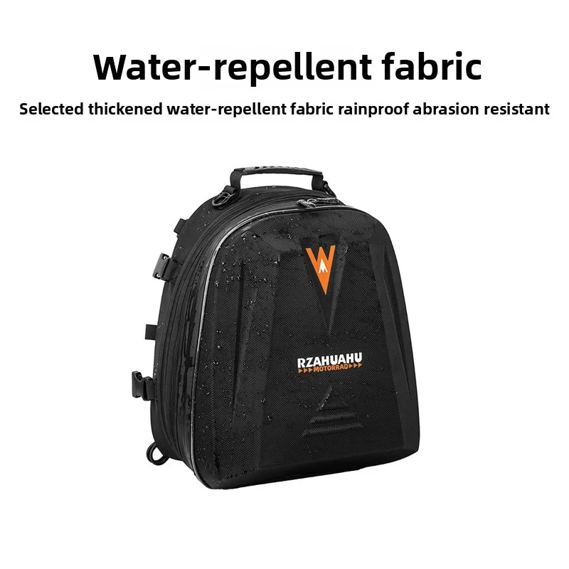 Motorcycle Helmet Bag Tail Bag Multifunctional Rear Motorcycle Seat Bag Waterproof Motorcycle Bag Rider Backpack Luggage Storage - Image 6