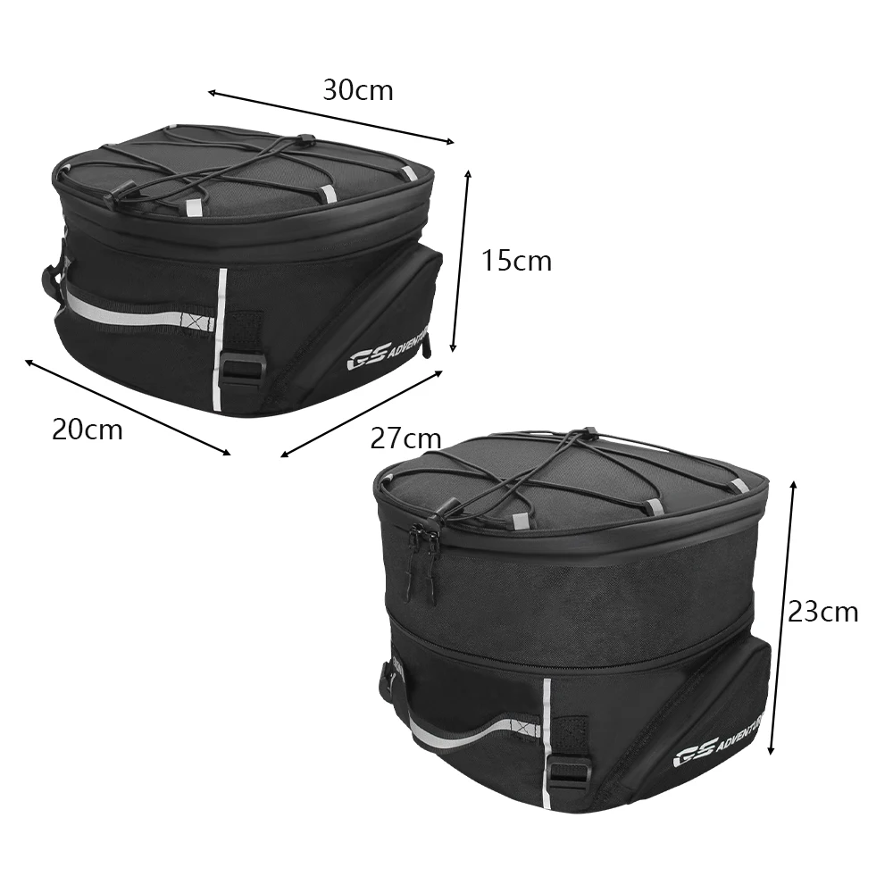 Universal Motorcycles Tail Rear Bags Luggage For BMW ADV R1200GS YAMAHA MT Honda Kawasaki Z900 Accessories Travel Storage Bag - Image 3