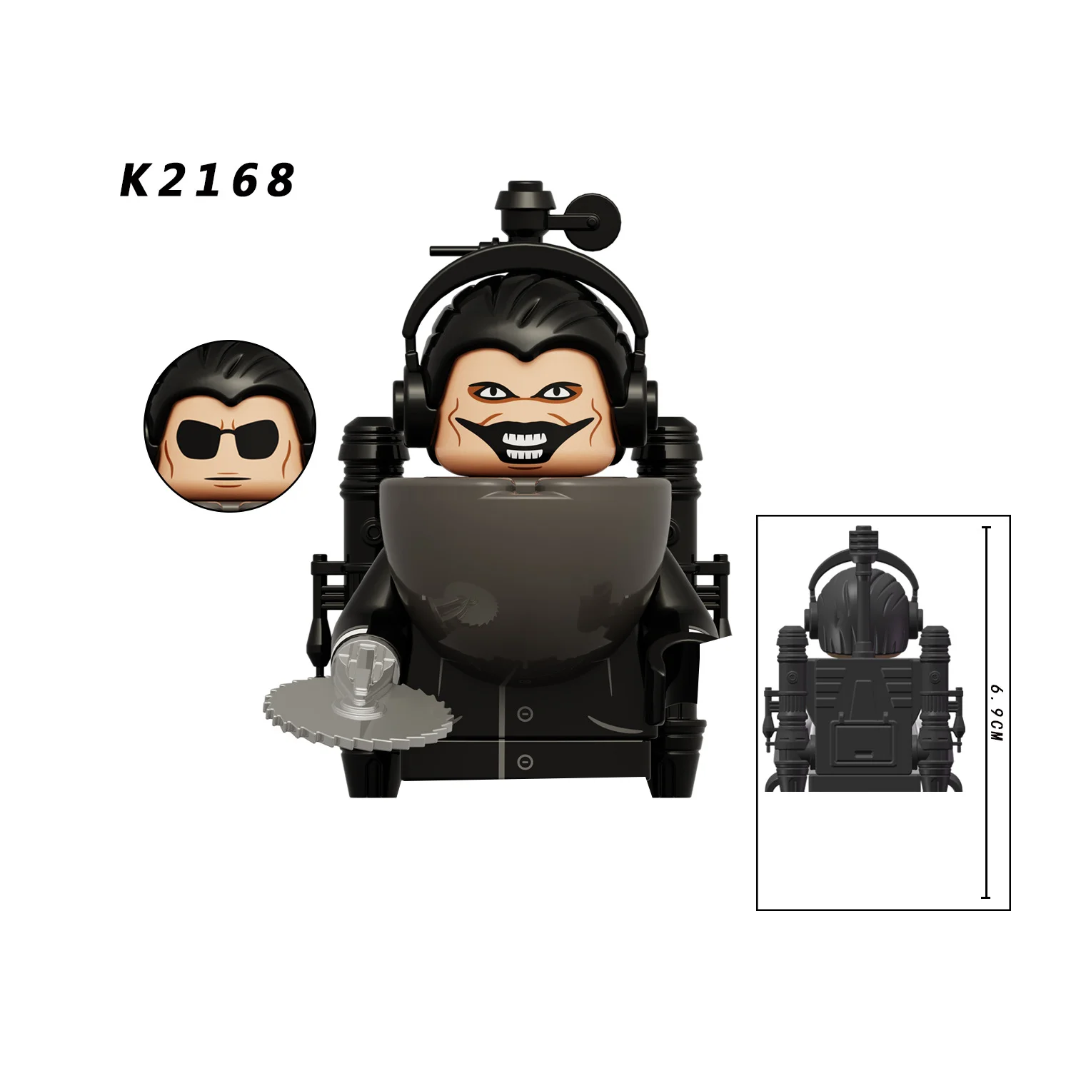 New KDL852 Skibidi Toilet Clock Men Figures Model Building Blocks Horror Game Bosses Cameraman Speakerman Cartoon Toys Gifts - Image 4