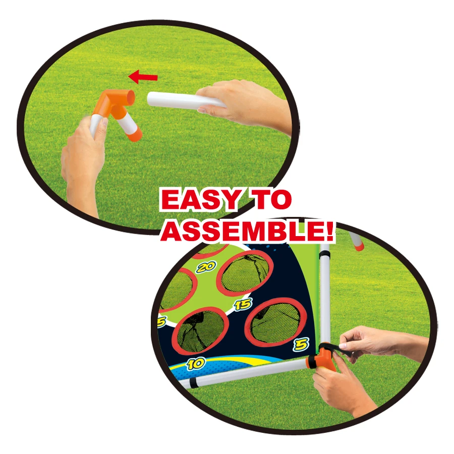 Portable Cornhole Throwing Circle Ferrule Board Set Easy Assemble Fun Kids Interactive Adults Outdoor Yard Toss Game Toy - Image 5