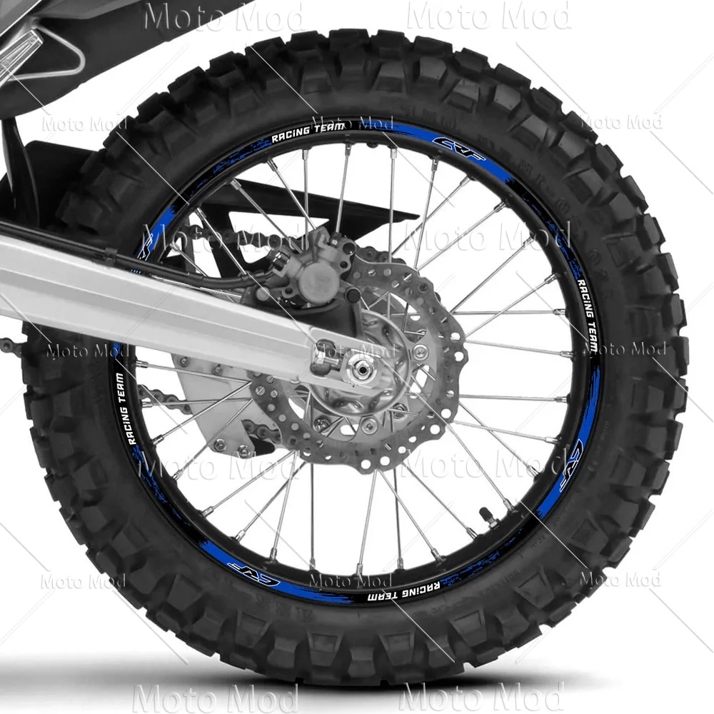 For Honda CRF 450 crf 250 l crf 300L 450x 450r 250r 250f 150l 230 Reflective Motorcycle Wheel Sticker Rim Decal Hub Stripe Tape - Image 2